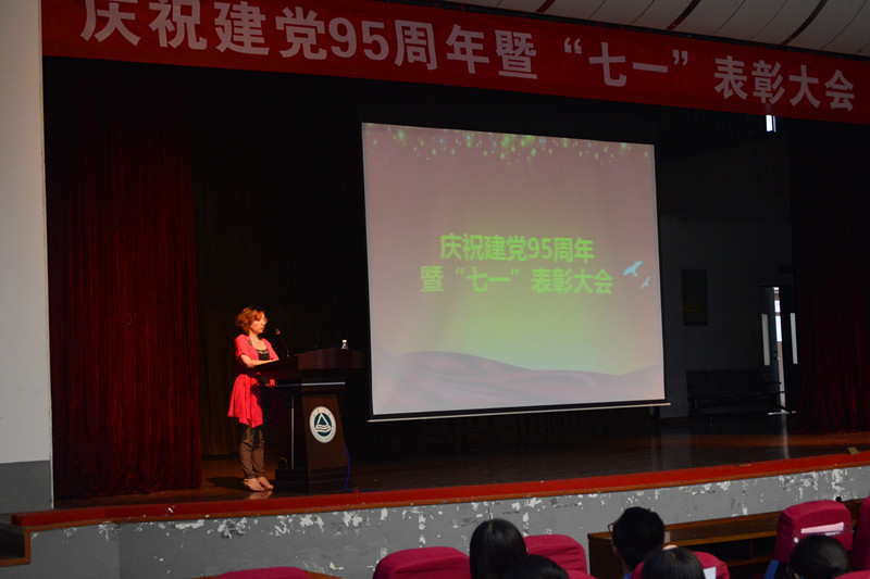 艾弗森贝博ballbet官网党委隆重举行庆祝建党95周年暨“七一”表彰大会