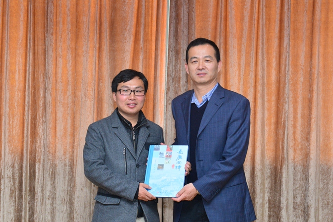 与信仰对话——我院举行全国道德模范洪战辉座谈会